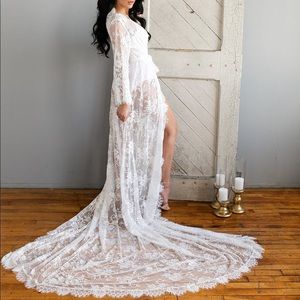 Bridal Robe - Le El New York Bianca Robe